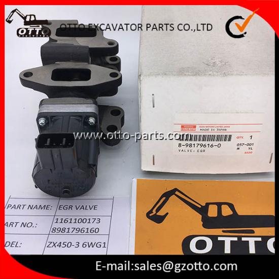 6WG1 Клапан EGR 1161100173 8981796160 Используется для HITACHI ZX450