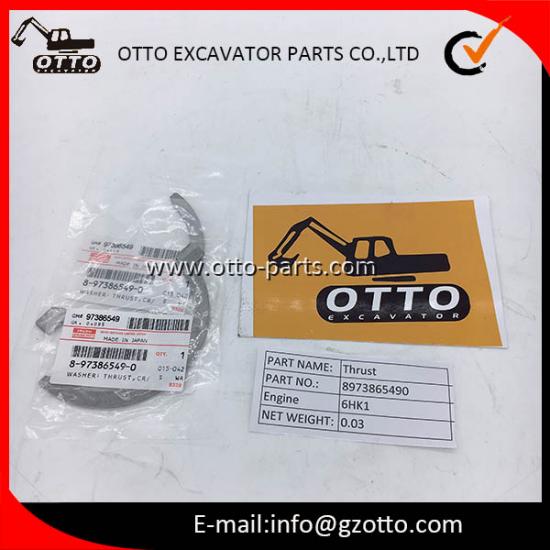 ISUZU 6HK1 Шайба упорная 8-97386549-0 8973865490