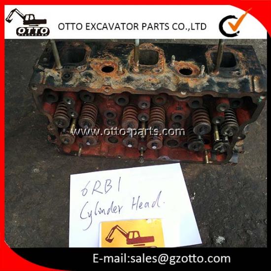 Головка блока цилиндров ISUZU 6RB1 1-11110676-0 1111106760 111110-6760 1-11110-676-0