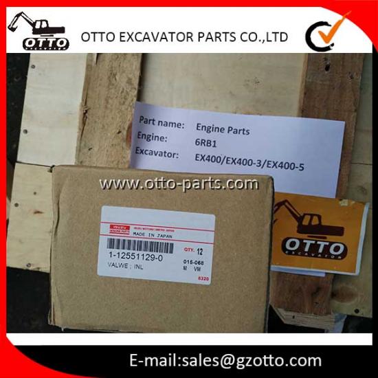 ISUZU EX400-5 6RB1 Впускной клапан 1125511290 112551-1290 1-12551129-0