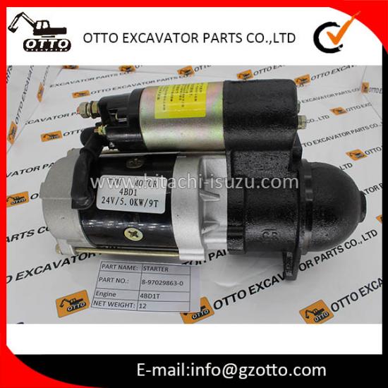 EX100 ISUZU 4BD1T 8-97029863-0 Стартер