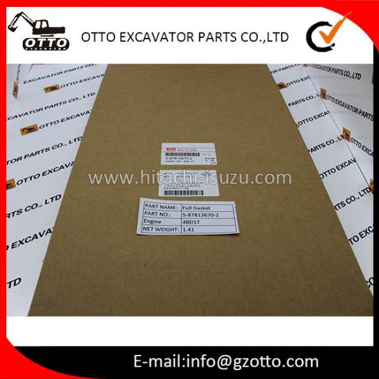 EX100 ISUZU Genuine 4BD1T 5-87813670-2 5878136702 587813-6702 Полный комплект прокладок двигателя
