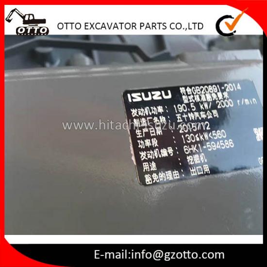 HITACHI ZX330 6HK1XQP Двигатель в сборе