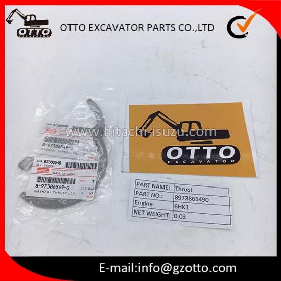ISUZU 6HK1 Шайба упорная 8973865490 97386-5490 9-7386549-0