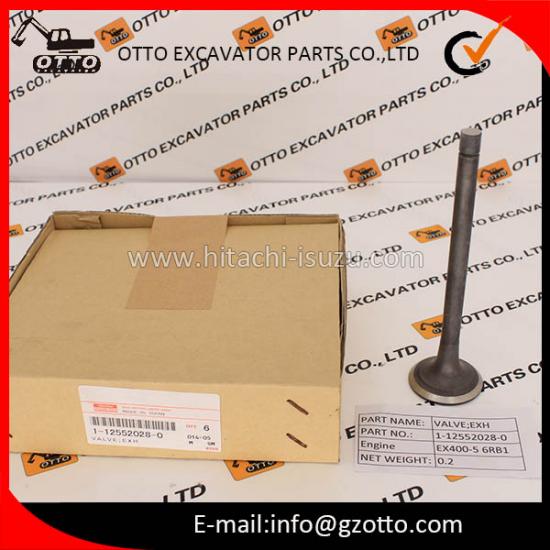 HITACHI Agent China EX400-5 ISUZU FUJI 6RB1 Двигатель Клапан Выпускной 1125520280 112552-0280 1-12552028-0