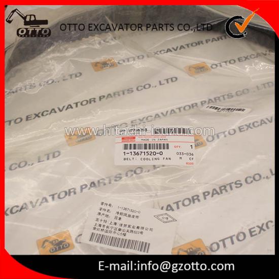 HITACHI ZX450-3 ISUZU 6WG1 1136715200 113671-5200 Ремень вентилятора охлаждения