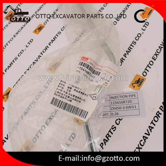 Детали двигателя ISUZU 6WG1 1154168720 115416-8720 1-15416872-0 Топливная трубка впрыска, используемая для экскаватора HITACHI ZX450-3