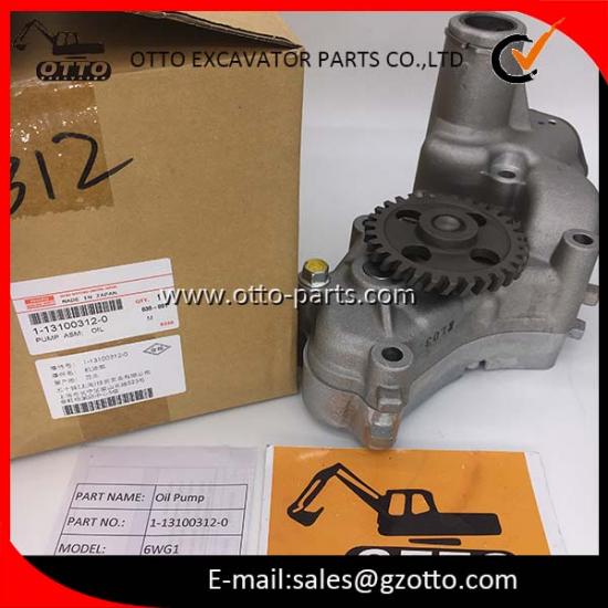 ISUZU ZX450 ZX650-3 6WG1 Масляный насос 1-13100312-0 1131003120 113100-3120
