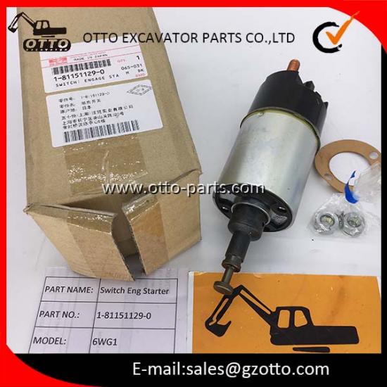 ISUZU ZX650-3 6WG1 Переключатель стартера двигателя 1811511290