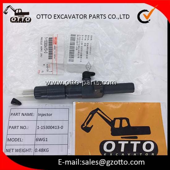 6WG1 ZX450 Топливный инжектор 1-15300413-0 1-15300-413-0 1153004130 115300-4130
