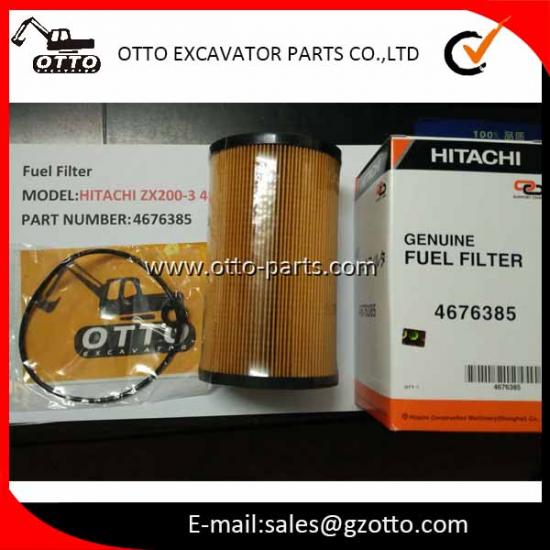 Оригинальный топливный фильтр HITACHI ZX200-3 4676385 KHH12030 H=153 мм