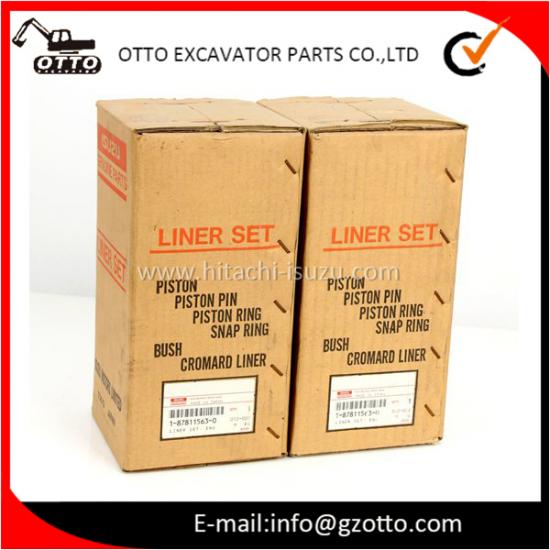 SH220-3 6BG1T Комплект вкладышей 4 кольца 1878124870 187812-4870 1-87812487-0 1-87812-487-0