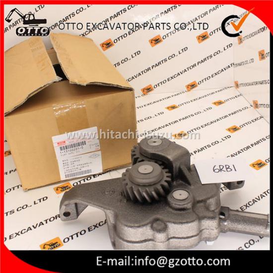 HITACHI ISUZU 6RB1 Оригинальный масляный насос двигателя Asm 1-13100201-0 1131002010