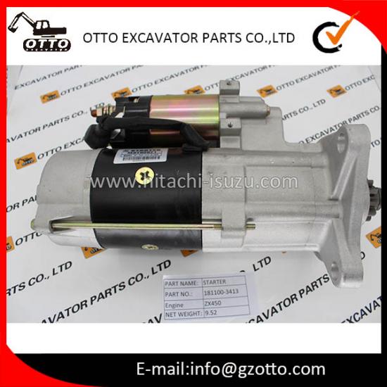 Двигатель HITACHI ZX450 ISUZU 6WG1 Япония Генератор 4466241
