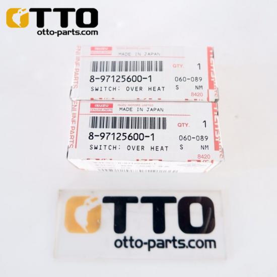 Датчик температуры воды 8-97125600-1 8971256001 для экскаватора OTTO ZX110-3 4JJ1 4LE2 для дизельных двигателей ISUZU