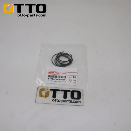 Оригинальные запчасти для двигателя экскаватора OTTO ZX110-3 (Япония) 4JG1 4JG2 4JA1 4JB1 8944606870 8-94460687-0, стопорное кольцо поршневого пальца для Isuzu