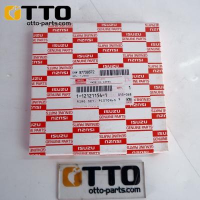 OTTO ZX450-3 Excavator 1-12121154-0 112121-1540 6WG1 6WF1 6WG1 Engine Piston Ring for Isuzu