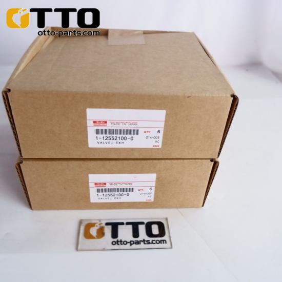 Выпускной клапан двигателя экскаватора OTTO ZX450-3 6WG1 1-12552100-3 1125521003 для двигателя Isuzu
