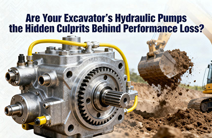 Являются ли гидравлические насосы вашего экскаватора скрытыми виновниками потери производительности?