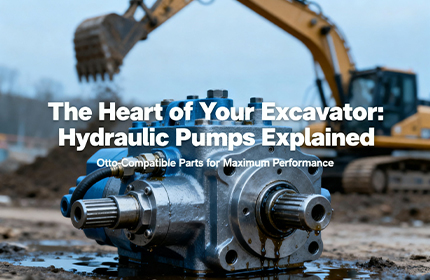 Сердце вашего экскаватора. Почему высококачественные гидравлические насосы не подлежат обсуждению