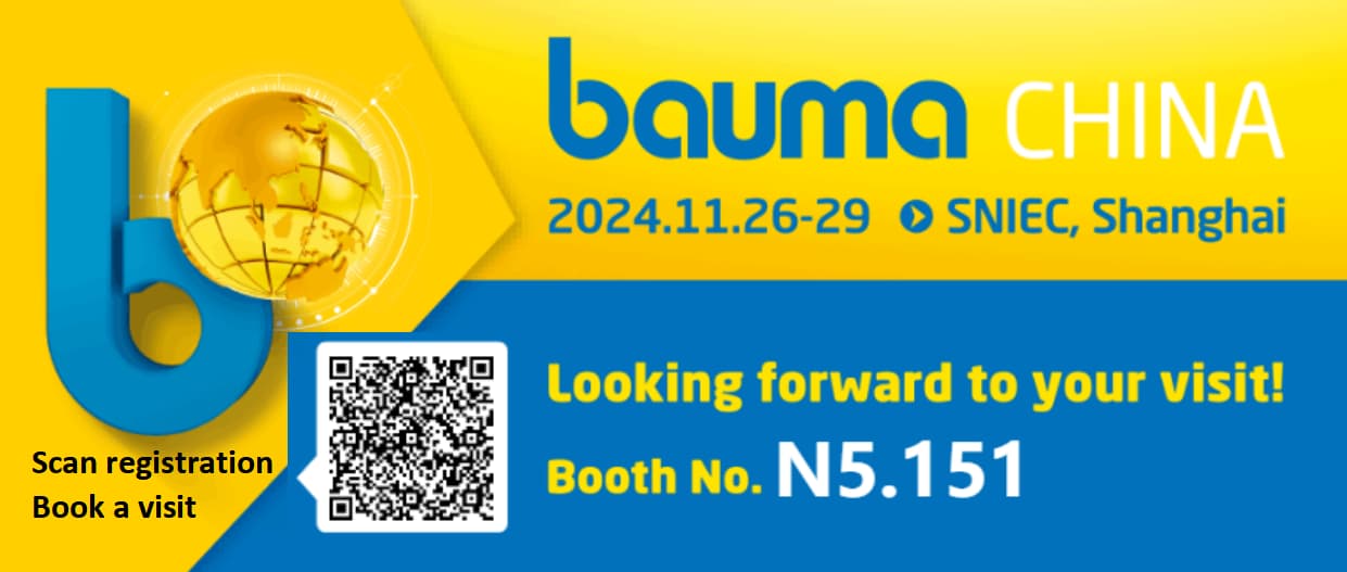 Приглашение на выставку Bauma 2024 в Шанхае от OTTO