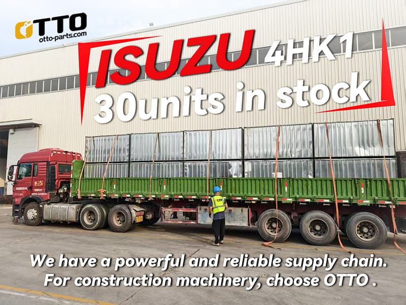 30 комплектов двигателей Isuzu 4HK1 в наличии на июнь 2025 г.
