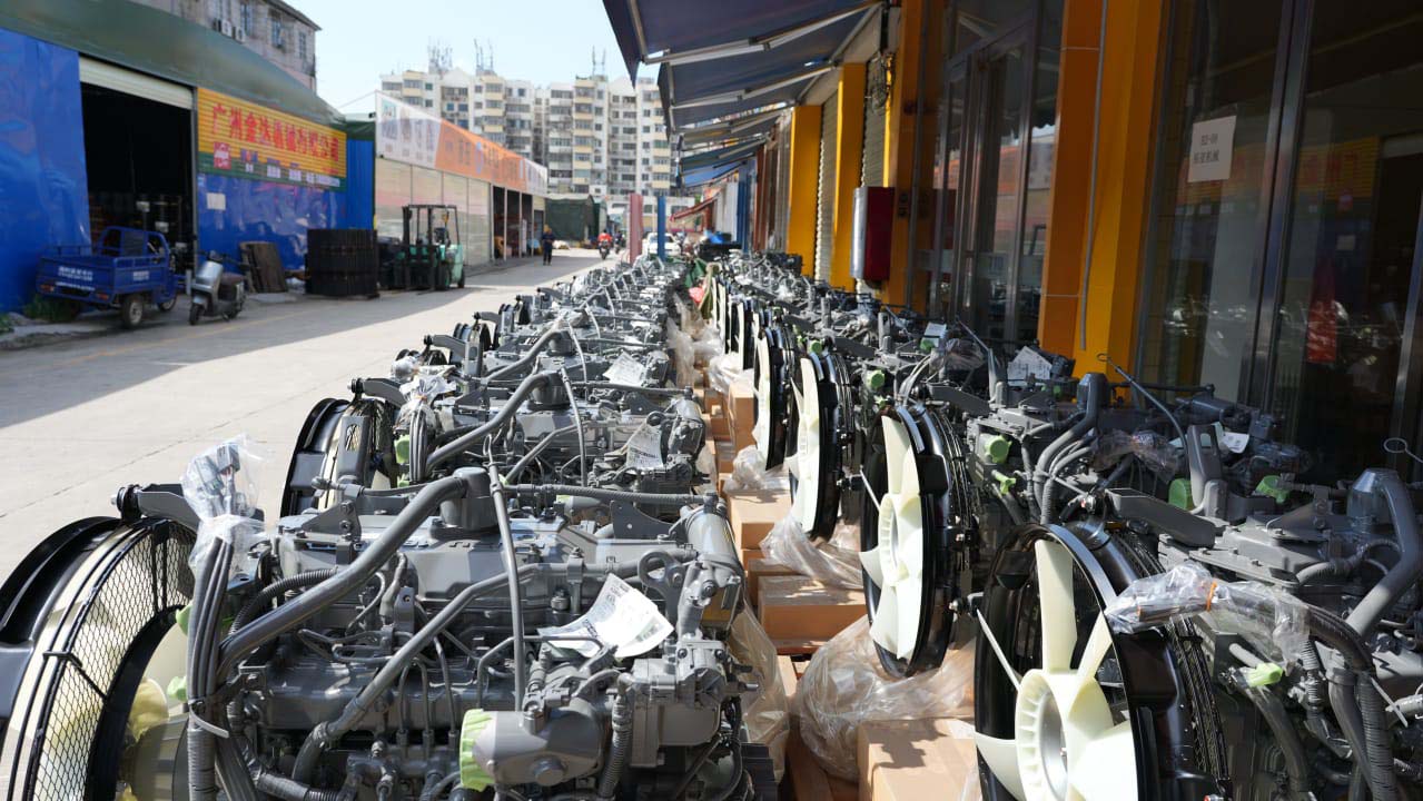 Новый оригинальный двигатель Isuzu 4HK1 уже в наличии